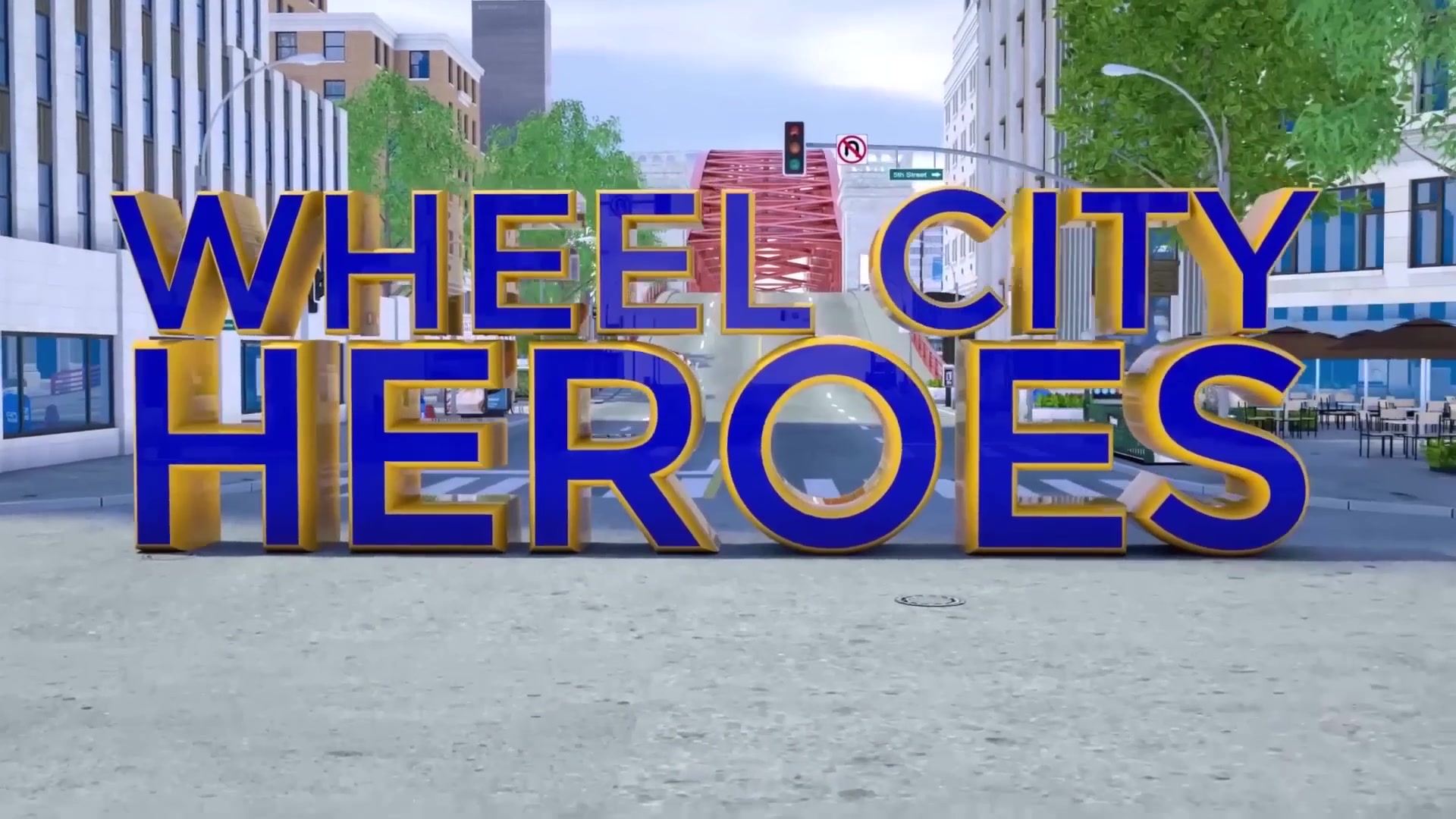 Meet New Police Cars Sergeant Lucas Wheel City Heroes By ToonSpot On