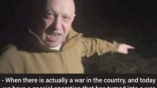 Prigozhin reaction the events in Belgorod region of Russia.