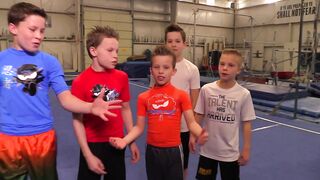 Girls vs Boys Gymnastics Challenge