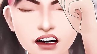 ASMR Animation Hair Fall