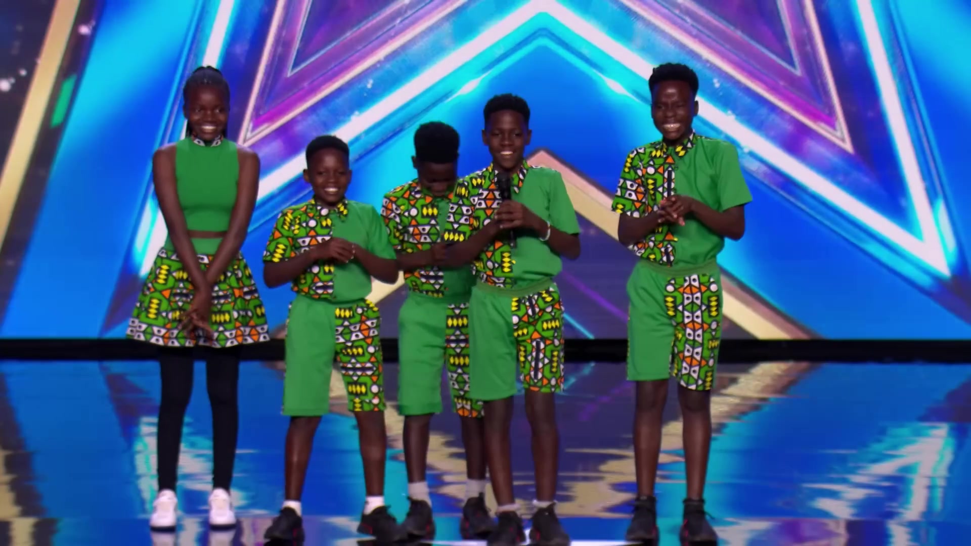 So Good They Got Bruno S Golden Buzzer Mid Performance Auditions Bgt 2023 1356