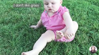 Funniest Babies Playing Outdoor Compilation || Funny Moment