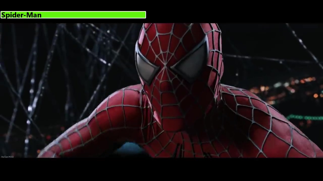 Spider-Man 3 (2007) Final Battle with healthbars