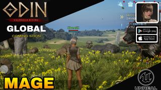 ODIN VALHALLA RISING Gameplay Mage Class New MMORPG upcoming global