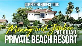 Manny and Jinkee Pacquaio Private Beach Resort - Landscaping and Design by Green N' Style