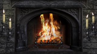 Fireplace | Crackling fireplace