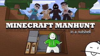 Minecraft Manhunt in a nutshell (Original Animation)