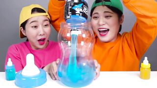 Mukbang Big Bottle Candy drink