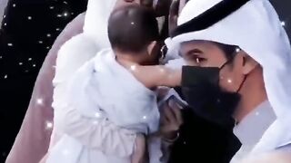 Mecca _ Baby Boy kissing on Khana Kaba during Tawaf In Makkah Subhan Allah