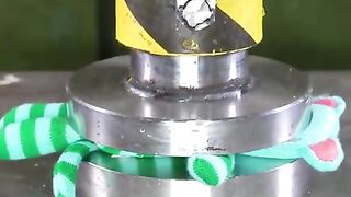 BEST SATISFYING HYDRAULIC PRESS COMPILATION