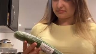 Cucumber challenge hot tiktok