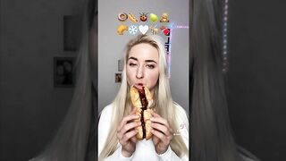 ASMR Eating Satisfying Emoji Food Challenge | TikTok Video