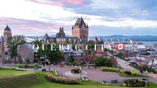 Quebec city, Québec, Canada ???????? in 4K ULTRA HD 60FPS Video by Drone