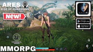 Ares Rise of Guardians Gameplay Two Classes | Unreal Engine 5 New MMORPG For Android/ios 2023