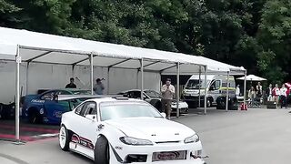 Nissan Silvia Side Drifting