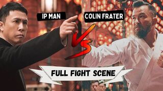 Ip Man vs karate master Chris Collins ( Ip Man 4 The Finale )