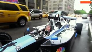 Mario Andretti give trump a ride to the White House