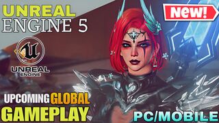 Mobile And PC Upcoming Global Unreal Engine 5 MMORPG Crossplatform  Gameplay