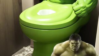 Avengers but toilet/all characters #avengers #superhero #spiderman #hulk #batman