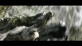 King Kong Fights a Pack of Vastatosaurus Rex