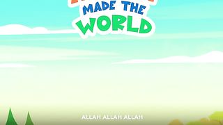 poem for kids Allah made the World