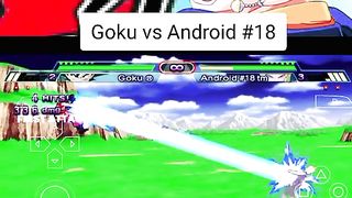 Fighting Sun Goku VS Android #18