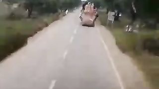 Bus accident in pakistan