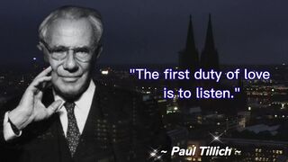 Paul Tillich was a Christian Existentialist Theologian who was German-American.