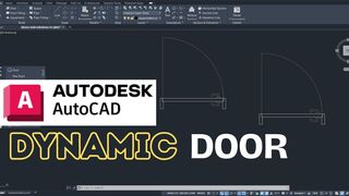 How to Create Dynamic Door - AutoCAD