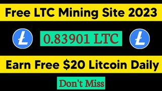 Litcoin Free Mining Site 2023 • New Crypto Mining Sites 2023 • litcoinpayio • PRO Mining