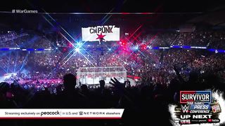 CM Punk IS BACK See the epic Survivor Series return Survivor Series War Game 2023 highlights