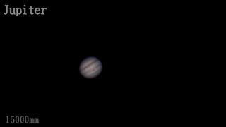 Real Time Planets by  Canon EF800mm F5.6L IS USM lens -4K- 木星 土星 火星