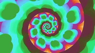 Spiral Abstract Design with a Color-Switching Motion Effect ~ 12.4.23.4