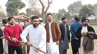 Tug of War at Army Garrison Club