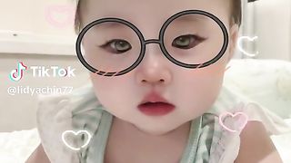 cute and funny baby in Indonesia