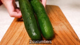 Delicious Recipes - Recipe and how to Make "Stir Fried Eggs Cucumber"