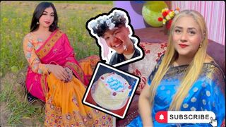 Izzu's blog is out Momzi ki birthday sab ne pheni saari  the link to watch the full video  https://stfly.xyz/6hmVx