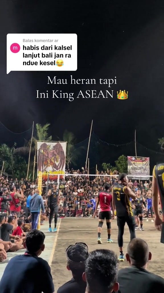 Rivan Nurmulki Raja Volley Tarkam Di Bali