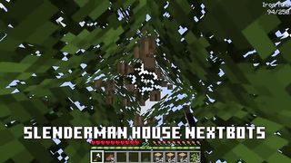 COMPILATION OF BEST SURVIVAL HOUSES WITH NEXTBOTS Part 7 in Minecraft - Gameplay - Coffin Meme