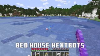 COMPILATION OF BEST SURVIVAL HOUSES WITH NEXTBOTS PART 2 in Minecraft - Gameplay - Coffin Meme