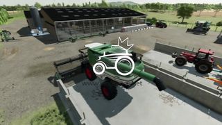 FENDT 9460r, 8350, 6300c (3 harvesters in a small field) | 100% Fendt ModPack | FS 22