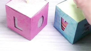 DIY esay box papper #origami