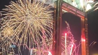 Dubai firework 2024