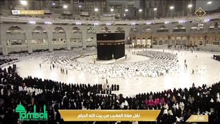 Maghrib Namaz from Masjid Al Haram in Makkah Al Mukarramah