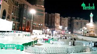 Namaz Fajr & After Namaz Courtyard in Masjid Al Haram Makkah Mukarramah