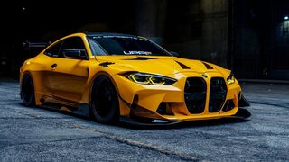 The Mysterious Yellow WideBody BMW G82