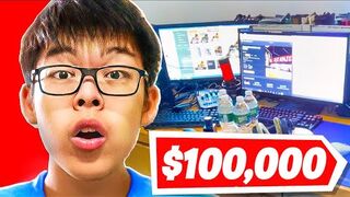 My 2024 $100,000 Fortnite Gaming Setup! | AsianJeff
