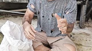 homeless man prank with grenade