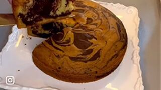 Marble cake recipe.