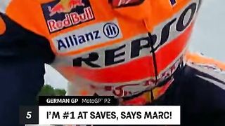 TOP 5 SAVED MOTO GP